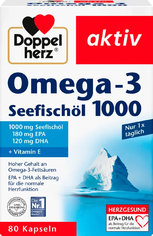 Doppelherz aktiv Omega-3 Seefischöl 1000 Kapseln