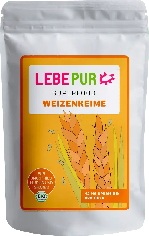 Lebepur Superfood Pulver Weizenkeime
