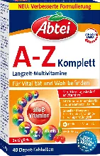 dm drogerie markt Abtei A-Z Komplett langzeit-Multivitamine