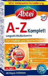 Abtei A-Z Komplett langzeit-Multivitamine