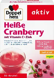 Doppelherz aktiv Heiße Cranberry mit Vitamin C + Zink Pulver