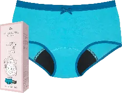 SELENACARE Periodenunterwäsche Teens Hipster blau, Gr. 158