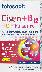 tetesept Eisen + B12 + C + Folsäure