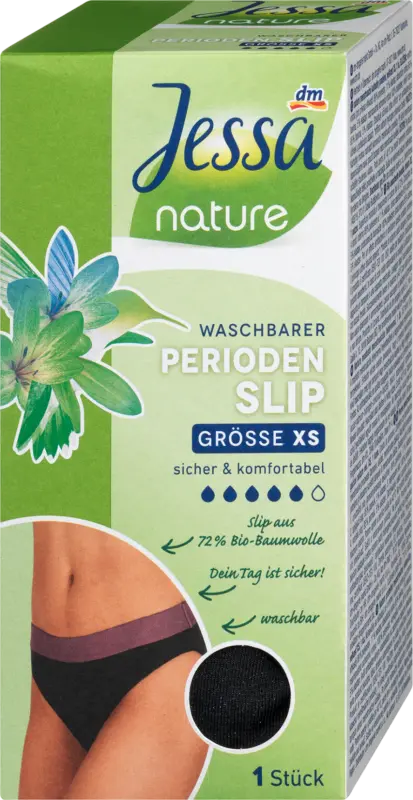 Jessa nature waschbarer Periodenslip Gr. XS