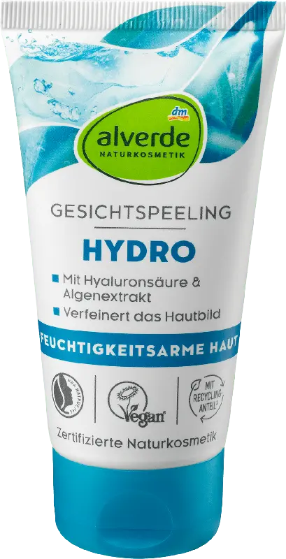 alverde NATURKOSMETIK Hydro Gesichtspeeling