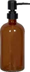 Soapland Seifenspender Glas braun