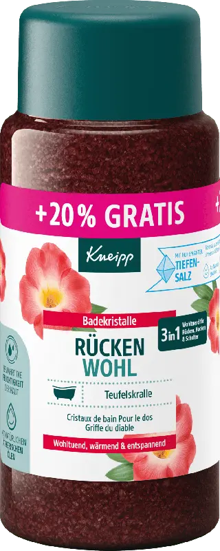 Kneipp Badekristalle Rückenwohl