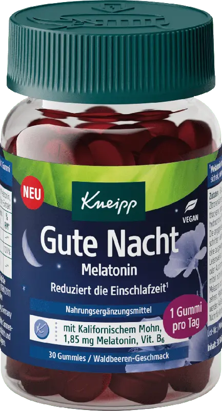 Kneipp Gute Nacht Gummies mit Melatonin