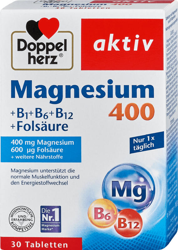 Doppelherz aktiv Magnesium 400