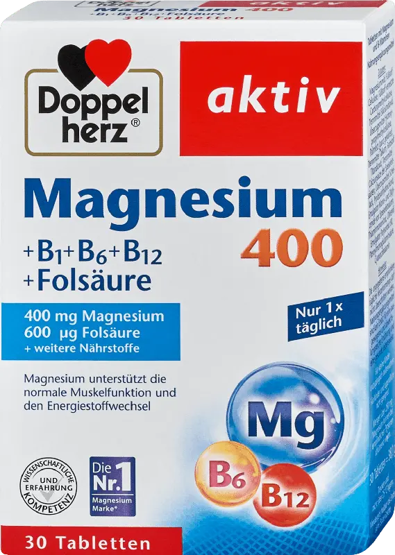 Doppelherz aktiv Magnesium 400