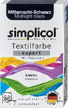 dm drogerie markt Simplicol Textilfarbe expert Mitternacht-Schwarz