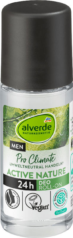 alverde MEN Pro Climate Active Nature Deodorant Roll-On