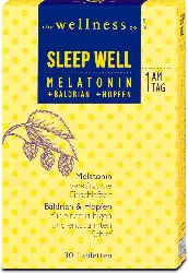 the wellness co. Sleep Well Melatonin Tabletten