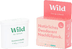Wild Natürliches Deodorant Nachfüllpack Orange & Neroli