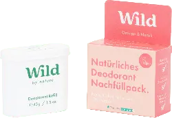 Wild Natürliches Deodorant Nachfüllpack Orange & Neroli