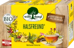 willi dungl Kräutertee Bio Halsfreund