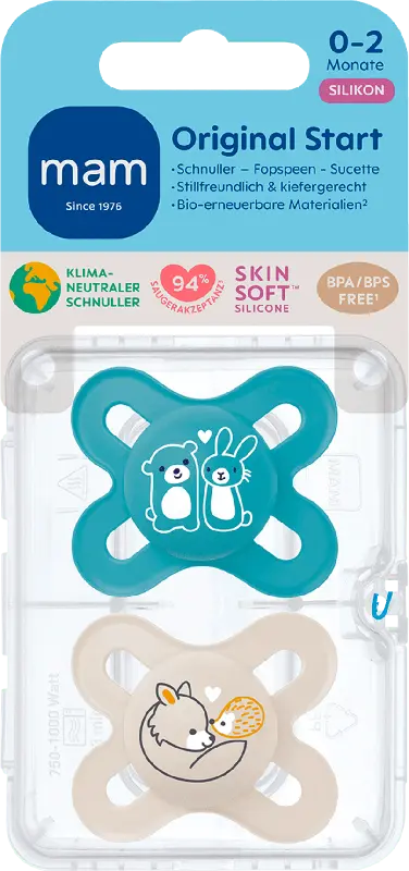 MAM Original Start Schnuller 0-2 Monate sortiert