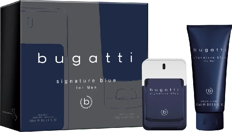 bugatti Geschenkset Signature Blue
