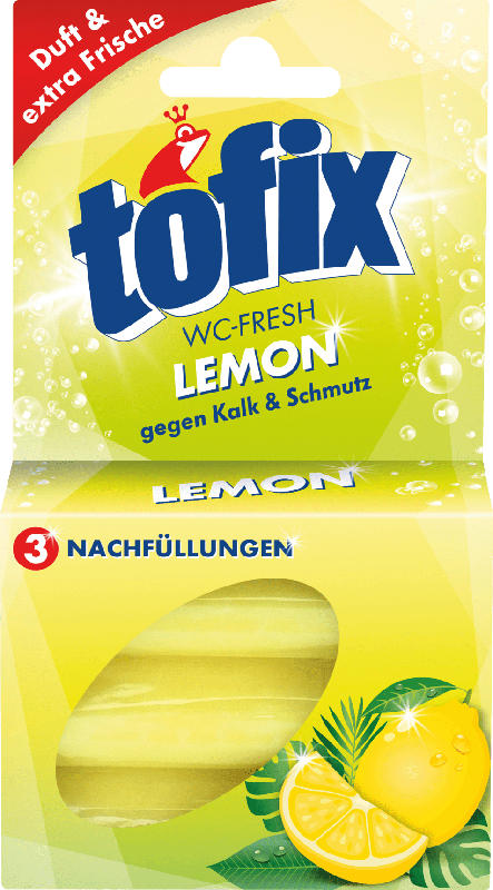 tofix WC-Fresh Nachfüllungen Lemon