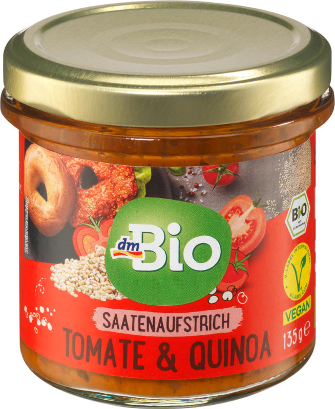 dmBio Brotaufstrich Tomate & Quinoa