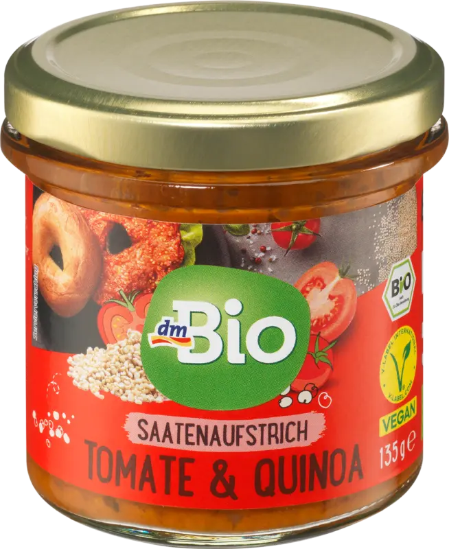 dmBio Brotaufstrich Tomate & Quinoa