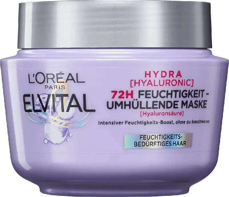 L'ORÉAL PARiS ELVITAL 72H feuchtigkeit-umhüllende Maske