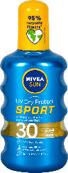 NIVEA SUN UV Dry Protect Sport Sonnenspray transparent LSF 30