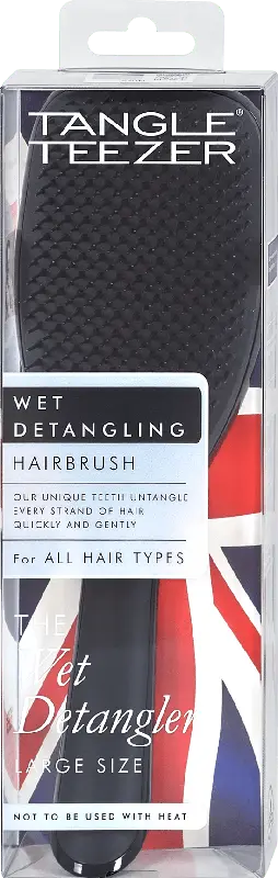Tangle Teezer The Wet Detangler große Haarbürste schwarz
