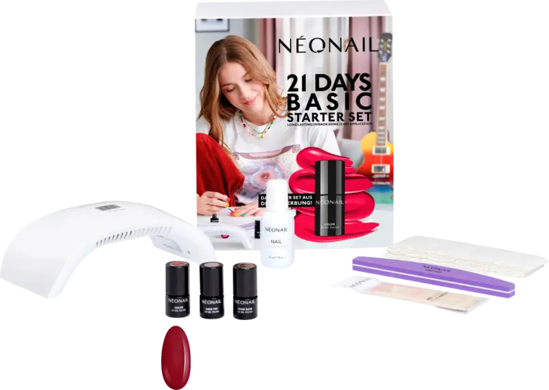 NÉONAIL Manikür Starter Set Basic 21 Days