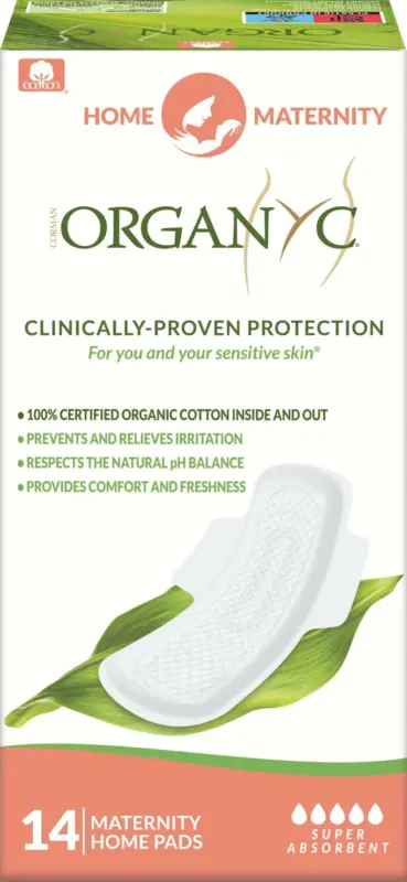 Organyc Wochenbetteinlagen Super Saugfähig