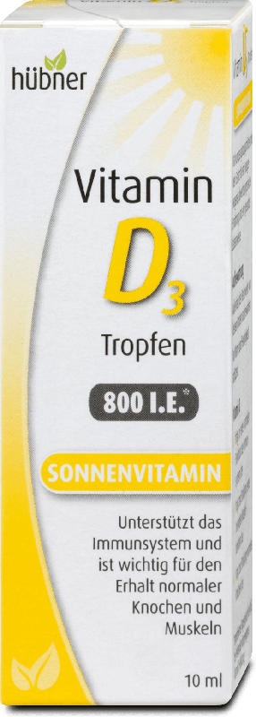 Hübner Vitamin D3 800 I.E. Tropfen