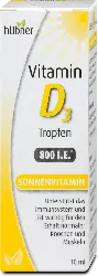 Hübner Vitamin D3 800 I.E. Tropfen