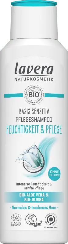 lavera Shampoo Basis Sensitiv Feuchtigkeit & Pflege