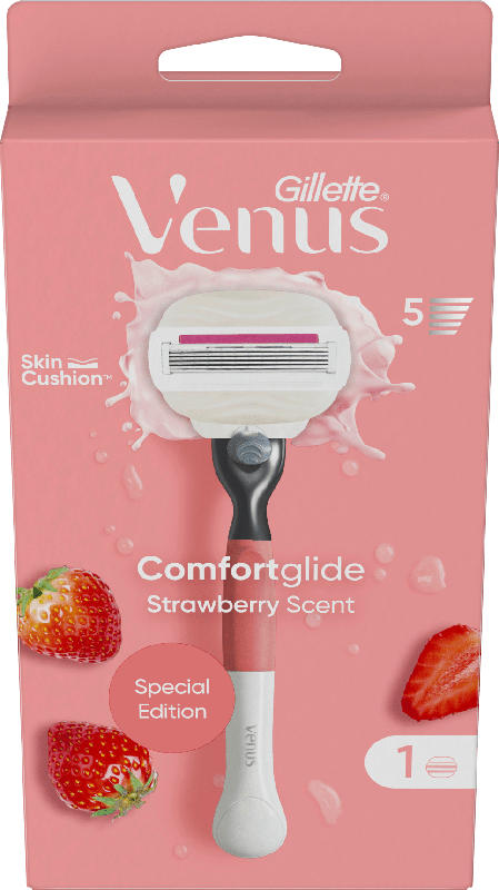 Gillette Venus V Edition Comfortglide Strawberry Rasierer
