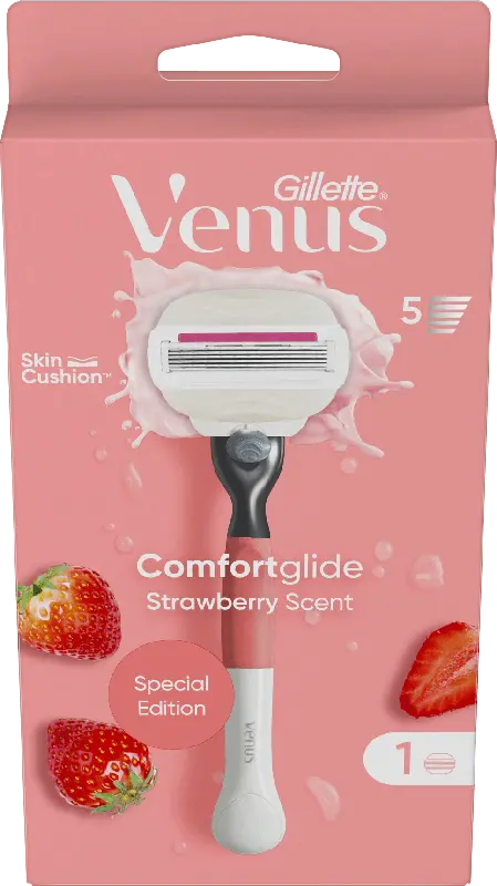 Gillette Venus V Edition Comfortglide Strawberry Rasierer