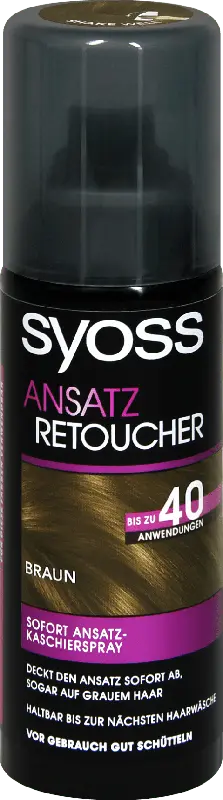 Syoss Ansatz Retoucher Sofort Ansatz-Kaschierspray - Braun