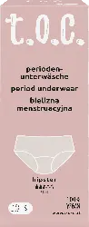 t.o.c. Periodenunterwäsche schwarz Hipster, Gr. S