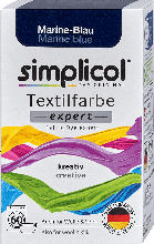 dm drogerie markt Simplicol Textilfarbe expert Marine-Blau