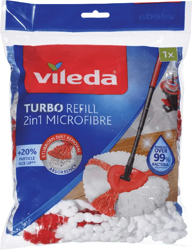 Vileda 2in1 Turbo Ersatzkopf