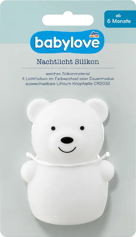 babylove Nachtlicht Silikon