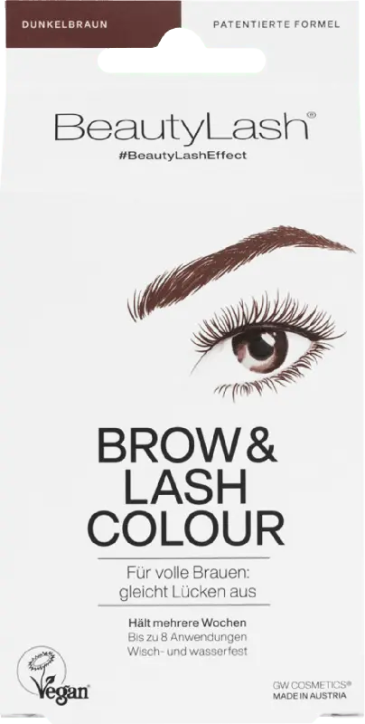 Beauty Lash Augenbrauen- und Wimpernfarbe dunkelbraun