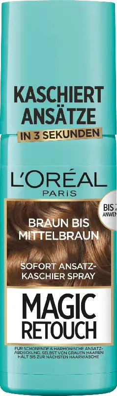 L'ORÉAL PARIS MAGIC RETOUCH Magic Retouch Sofort Ansatz-Kaschierspray - braun bis mittelbraun