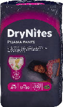 dm drogerie markt DryNites Pyjama Pants für Mädchen Nacht-Höschen (17-30 kg)