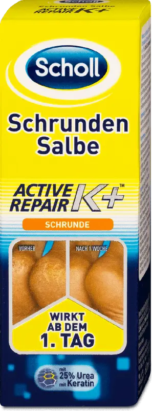 Scholl Schrunden Salbe Active Repair K+