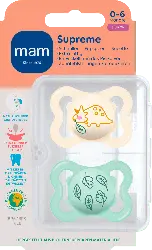 MAM Supreme Schnuller 0-6 Monate sortiert