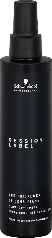 Schwarzkopf PROFESSIONAL SESSION LABEL The Thickener Föhnspray