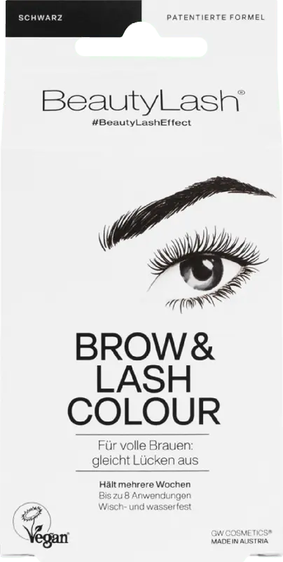 Beauty Lash Augenbrauen- und Wimpernfarbe schwarz