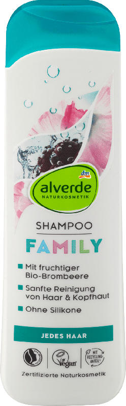 alverde NATURKOSMETIK Family Shampoo