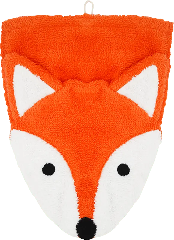 FÜRNIS Kinder-Waschlappen Fuchsmotiv
