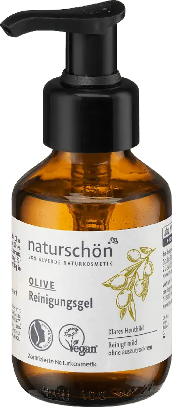 alverde NATURKOSMETIK naturschön Reinigungsgel Olive